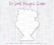 Cookie Cutters - Floral Trophy - Cookie Cutter - The Sweet Designs Shoppe - TSDS - - ALL,Cookie Cutter,floral,florals,MOM,mother,Mothers Day,Promocode,sport,sports,trophy