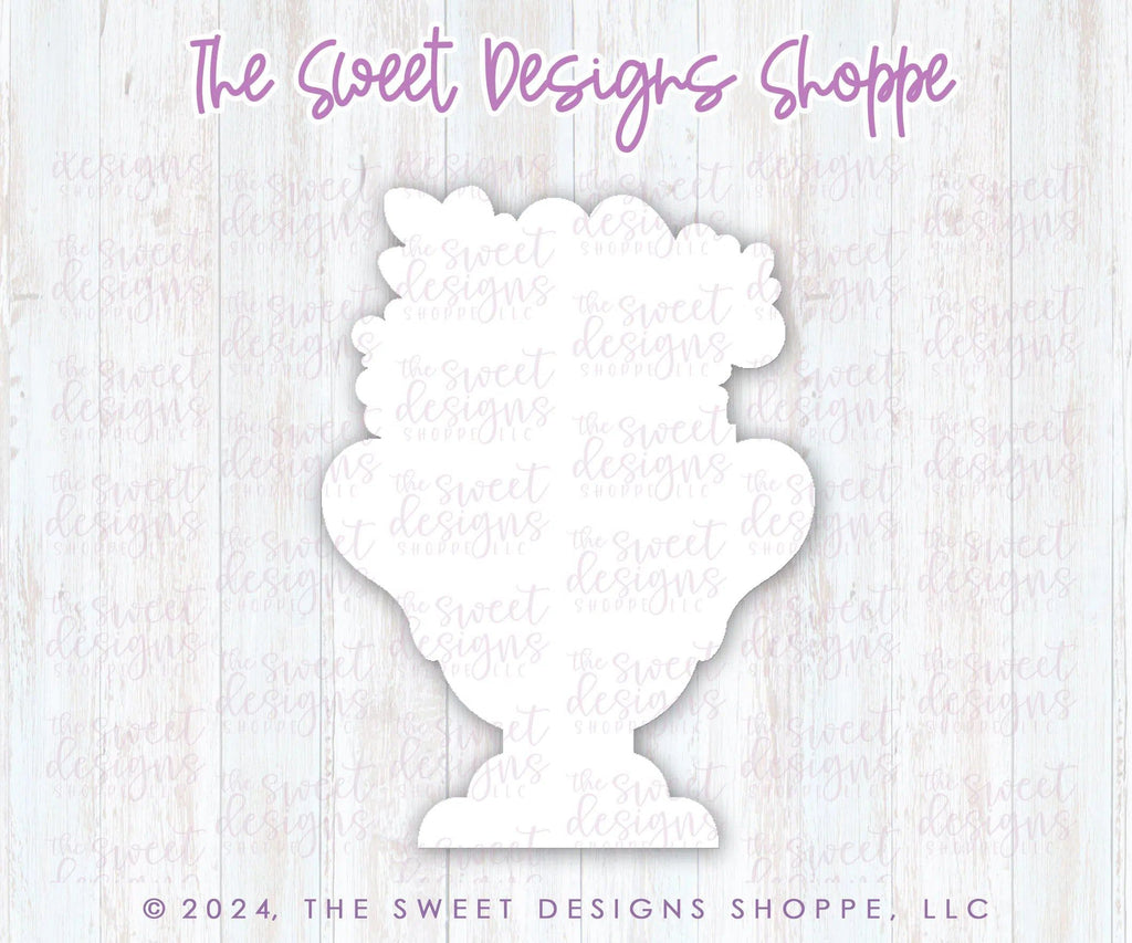 Cookie Cutters - Floral Trophy - Cookie Cutter - The Sweet Designs Shoppe - TSDS - - ALL,Cookie Cutter,floral,florals,MOM,mother,Mothers Day,Promocode,sport,sports,trophy