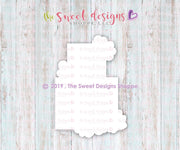 Cookie Cutters - Floral Wedding Cake - Cookie Cutter - The Sweet Designs Shoppe - TSDS - - ALL,Cookie Cutter,Food,Food & Beverages,Party,Promocode,Wedding,Wedding Favors