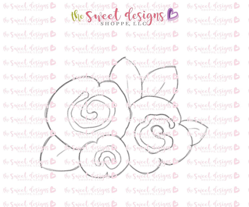 Cookie Cutters - Flower Bundle - Cookie Cutter - The Sweet Designs Shoppe - TSDS - - ALL,Cookie Cutter,Daisy,Easter,Flower,flowers,Mothers Day,Nature,Promocode,Rose,Spring,STL,Valentine,Valentines,Valentines couples,Wedding