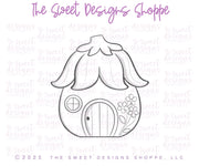 Cookie Cutters - Flower Fairy House - Cookie Cutter - The Sweet Designs Shoppe - TSDS - - ALL,baby toys,Brittany Geil,Cookie Cutter,fairy,fairy house,Fairytale,geil,kids,Kids / Fantasy,Promocode,STL,toys,Valentines 2026