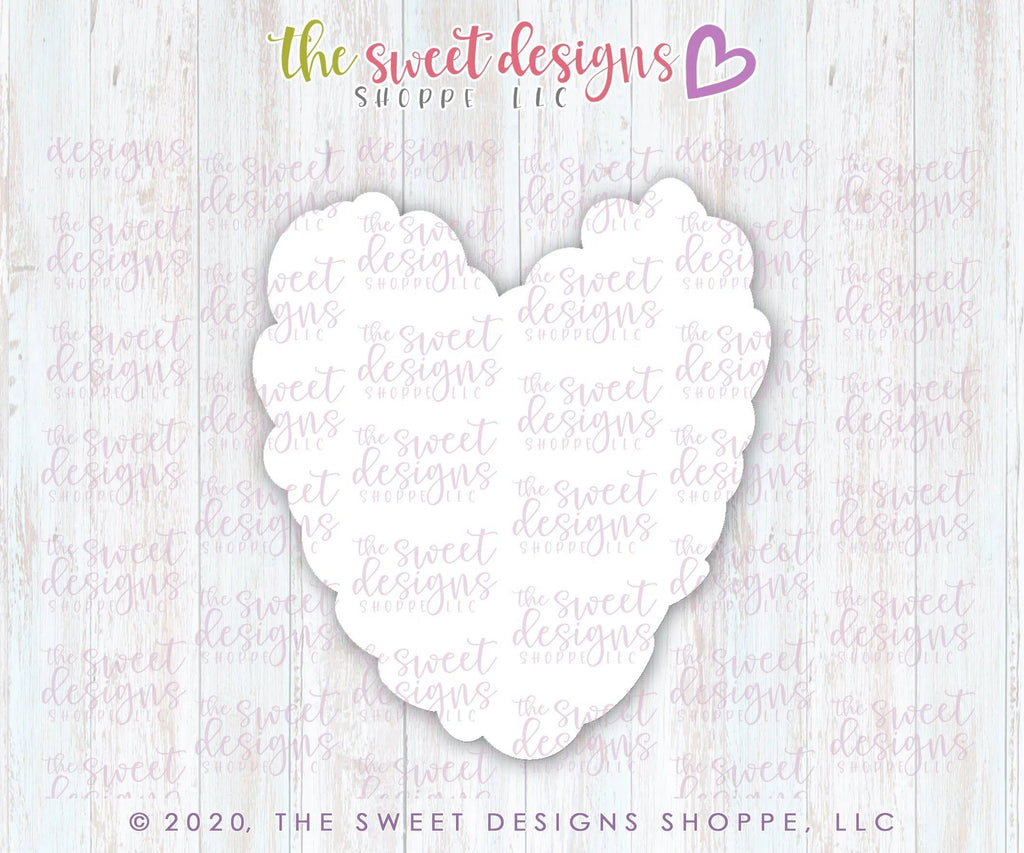 Cookie Cutters - Flower Heart - Cookie Cutter - The Sweet Designs Shoppe - - ALL, Cookie Cutter, Promocode, valentines, Wedding