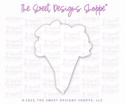 Cookie Cutters - Flower Market Bouquet- Cookie Cutter - The Sweet Designs Shoppe - TSDS - - ALL,celebration,cookie con classes,Cookie Countess,Cookie Cutter,CookieCon,flower market bouquet,Flowers,Leaves and Flowers,long stem flowers,new sets,Paris,parisian flower market,Promocode,STL,Wedding