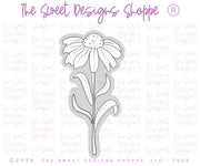 Cookie Cutters - Flowers Long Stem Set - Set of 7 - Cookie Cutters - The Sweet Designs Shoppe - TSDS - - ALL,Cookie Cutter,floral,florals,Flower,Flowers,Leaves and Flowers,MOM,mother,mothers,Mothers Day,Promocode,regular sets,set,sets,STL,Trees Leaves and Flowers