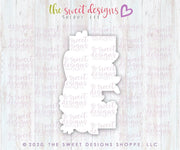 Cookie Cutters - Flowery E - Cookie Cutter - The Sweet Designs Shoppe - TSDS - - ALL,Cookie Cutter,Lettering,Letters,letters and numbers,Promocode,text,valentines,Wedding,Wedding Favors