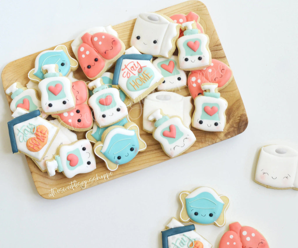 Cookie Cutters - Flu Survival Mini Set - Cookie Cutters - The Sweet Designs Shoppe - TSDS - - ALL,Cookie Cutter,Doctor,MEDICAL,MEDICINE,Mini Sets,Misc,Miscelaneous,Miscellaneous,nurse,Promocode,set