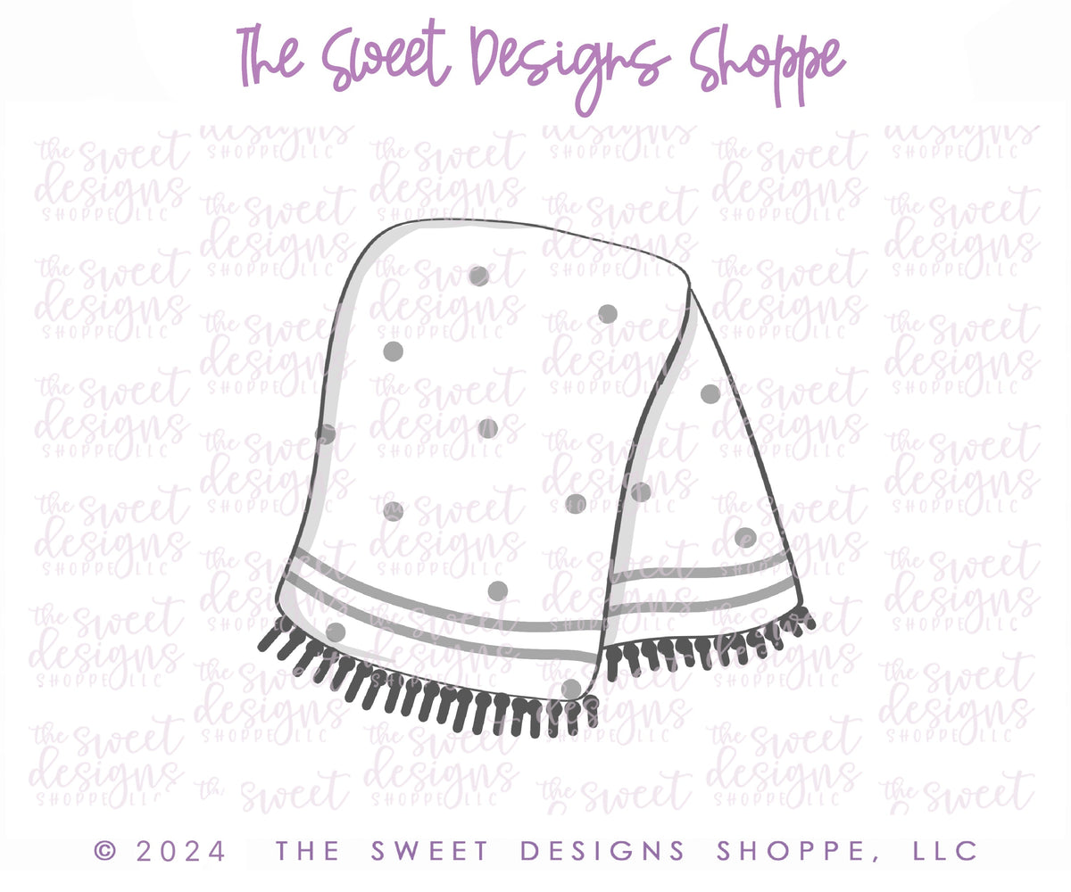 Cookie Cutters - Folded Blanket - Cookie Cutter - The Sweet Designs Shoppe - TSDS - - ALL,blanket,Cookie Cutter,folded blanket,Home,Miscellaneous,Promocode,STL,valentine,Valentine's