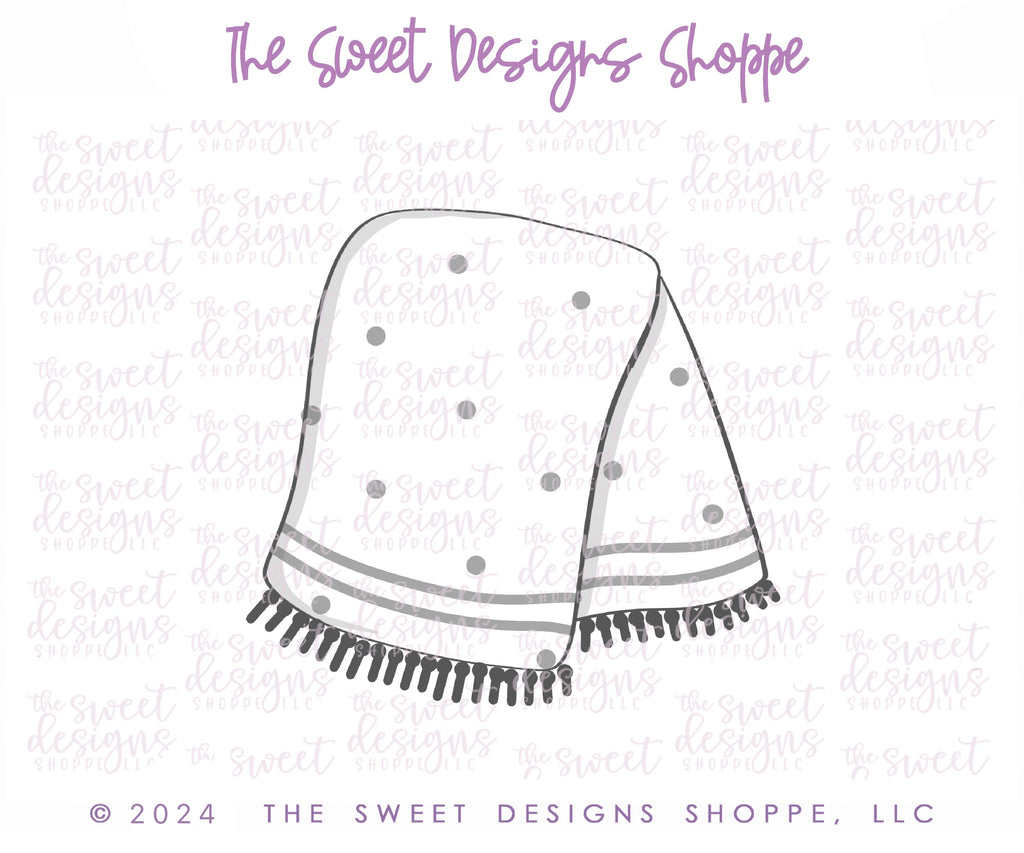 Cookie Cutters - Folded Blanket - Cookie Cutter - The Sweet Designs Shoppe - TSDS - - ALL,blanket,Cookie Cutter,folded blanket,Home,Miscellaneous,Promocode,STL,valentine,Valentine's