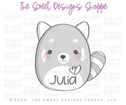 Cookie Cutters - Fox, Raccoon and Red Panda Plush - Cookie Cutter - The Sweet Designs Shoppe - TSDS - - ALL,Animal,Animals,Baby / Kids,baby toys,Cookie Cutter,kid,kids,Kids / Fantasy,Plush,Promocode,STL,toy,toys,valentine,valentines