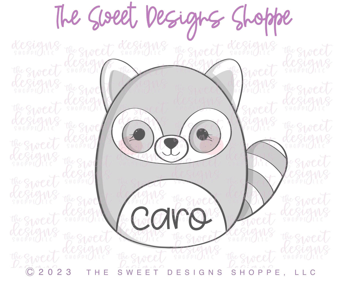 Cookie Cutters - Fox, Raccoon and Red Panda Plush - Cookie Cutter - The Sweet Designs Shoppe - TSDS - - ALL,Animal,Animals,Baby / Kids,baby toys,Cookie Cutter,kid,kids,Kids / Fantasy,Plush,Promocode,STL,toy,toys,valentine,valentines