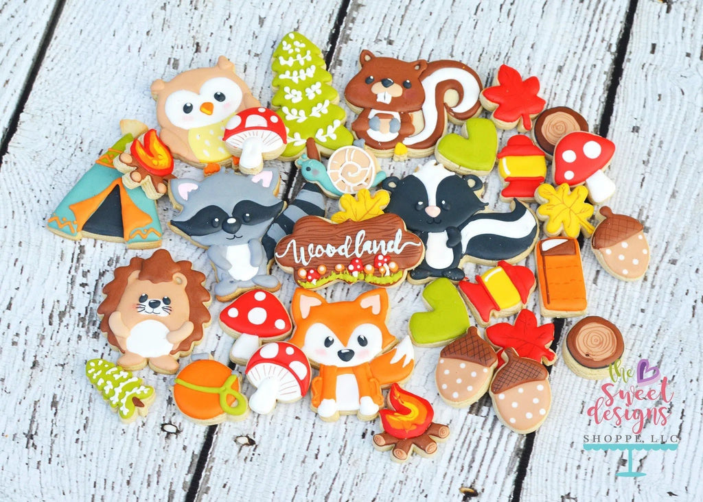 Cookie Cutters - Fox v2- Cookie Cutter - The Sweet Designs Shoppe - - ALL, Animal, Animals, Animals and Insects, Cookie Cutter, Promocode, Woodland