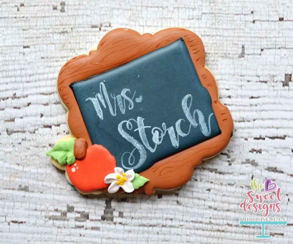 Cookie Cutters - Frame with Flowers - Cookie Cutter - The Sweet Designs Shoppe - TSDS - - 4th,4th July,4th of July,ALL,Bachelorette,Cookie Cutter,date plaque,fourth of July,Grad,graduations,Independence,Patriotic,Plaque,Promocode,save the date,save the date plaque,School,School / Graduation,USA,Wedding