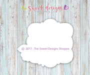 Cookie Cutters - Frame with Flowers - Cookie Cutter - The Sweet Designs Shoppe - TSDS - - 4th,4th July,4th of July,ALL,Bachelorette,Cookie Cutter,date plaque,fourth of July,Grad,graduations,Independence,Patriotic,Patriotric,Plaque,Promocode,save the date,save the date plaque,School,School / Graduation,STL,USA,Wedding,Wedding Favors