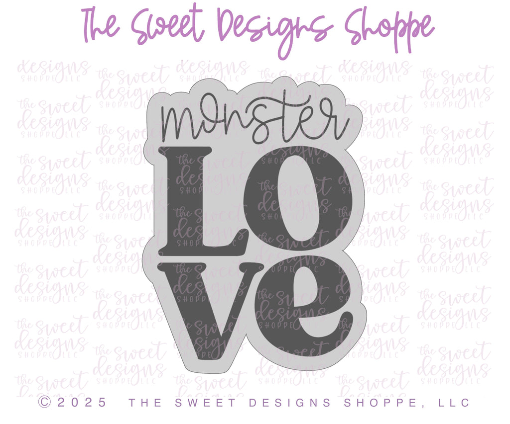 Cookie Cutters - Frankenstein's Monster Love Cookie Cutters Set - Set of 3 - Cookie Cutters - The Sweet Designs Shoppe - TSDS - - ALL,Cookie Cutter,frank,Frankenstein's bride face,frankenstein's face,Frankestein,halloween,Mini Sets,Promocode,regular sets,set,STL