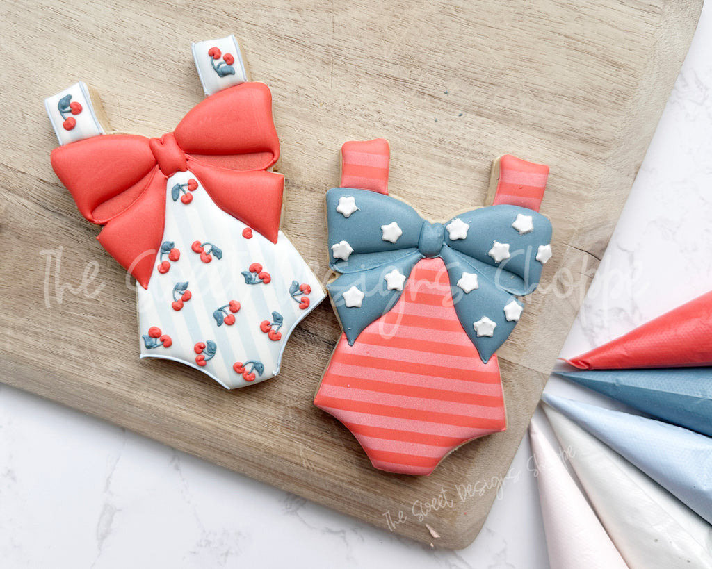 Cookie Cutters - Freedom Swimsuit - Cookie Cutter - The Sweet Designs Shoppe - TSDS - - 4th,4th July,4th of July,Accesories,Accessories,accessory,ALL,beach,Clothing / Accessories,Cookie Cutter,Patriotic,pool,pool party,Promocode,STL,Summer,swimming,swimsuit
