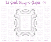 Cookie Cutters - Friends Frame - Cookie Cutter - The Sweet Designs Shoppe - TSDS - - ALL,Best Friends Forever,Cookie Cutter,frame,friends frame,Plaque,Plaques,Promocode,STL
