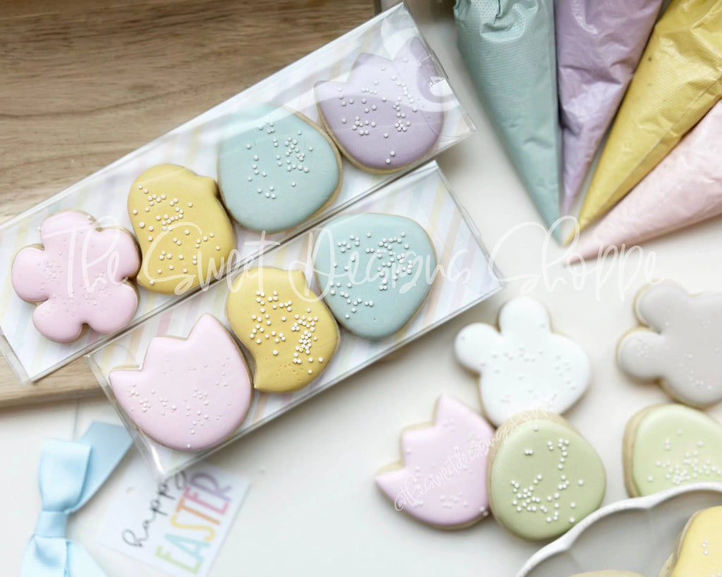 Cookie Cutters - Frosted Easter Crackers - Cookie Cutters - Set of 5 - The Sweet Designs Shoppe - TSDS - - ALL,Animal,Animals,Cookie Cutter,Easter,Easter / Spring,Frosted Cracker,Mini Sets,Promocode,regular sets,set,STL