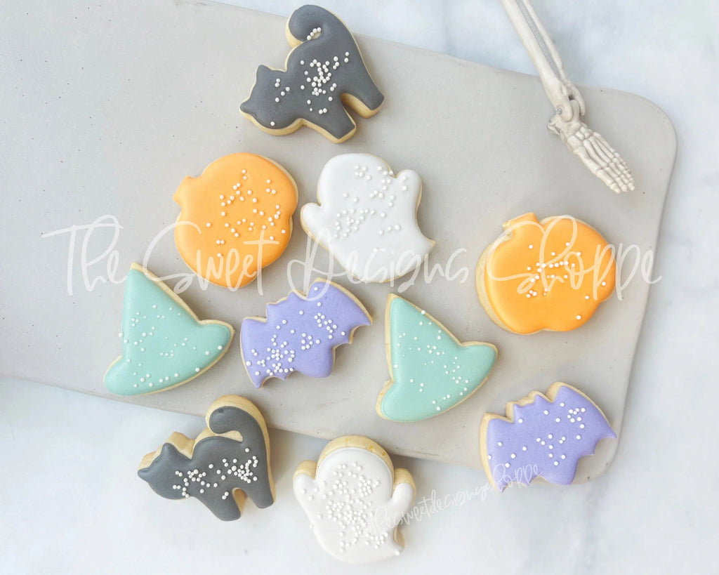 Cookie Cutters - Frosted Halloween Crackers - Cookie Cutters - Set of 5 - The Sweet Designs Shoppe - TSDS - - ALL,Cookie Cutter,Frosted Cracker,halloween,Mini Sets,Promocode,regular sets,set,STL