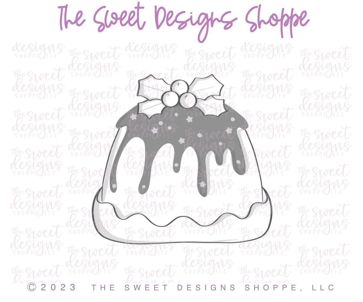 Cookie Cutters - Fruit Cake - Cookie Cutter - The Sweet Designs Shoppe - TSDS - - ALL,cake,Christmas,Christmas / Winter,Cookie Cutter,Food,Food & Beverages,Promocode,STL,Sweet,Sweets