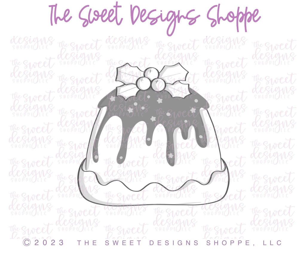 Cookie Cutters - Fruit Cake - Cookie Cutter - The Sweet Designs Shoppe - TSDS - - ALL,cake,Christmas,Christmas / Winter,Cookie Cutter,Food,Food & Beverages,Promocode,STL,Sweet,Sweets