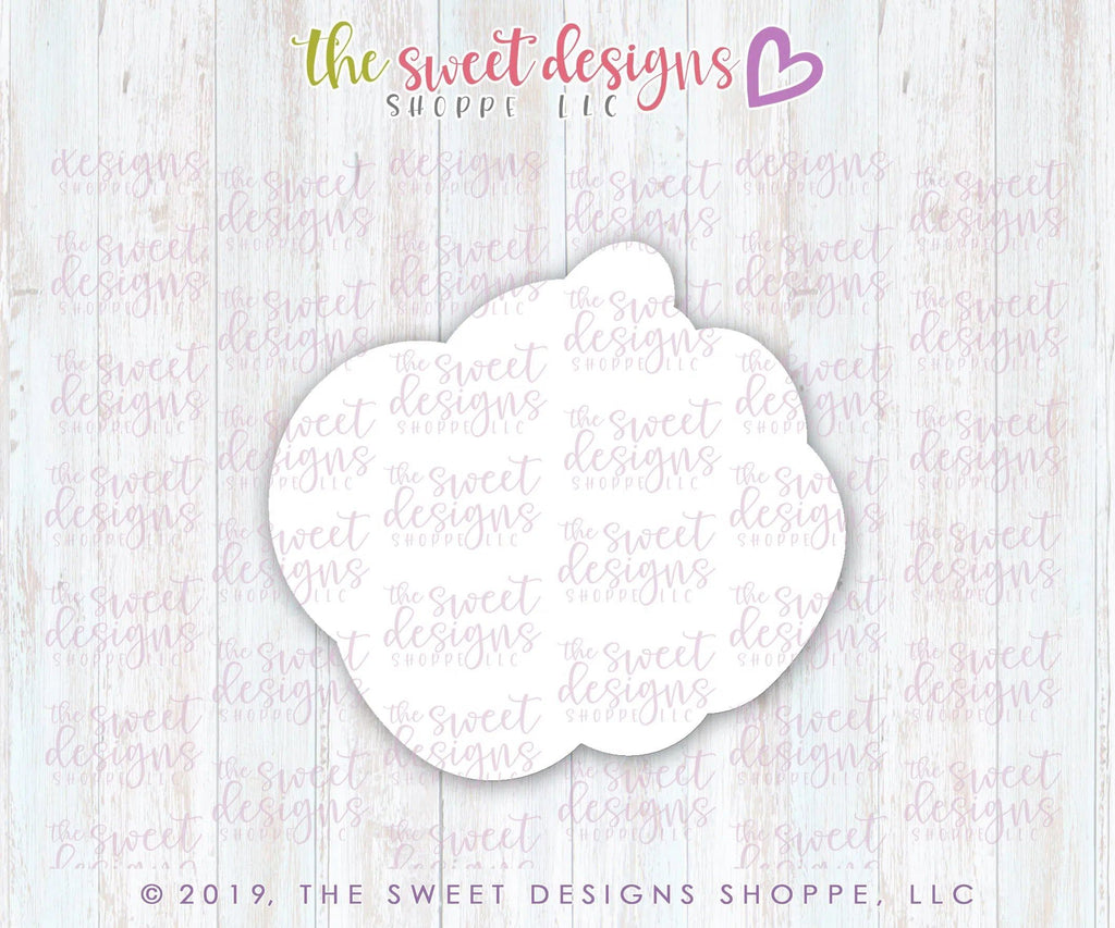 Cookie Cutters - Fun Pumpkin - Cookie Cutter - The Sweet Designs Shoppe - TSDS - - ALL,Autumn,Cookie Cutter,Fall,Fall / Halloween,Fall / Thanksgiving,Food,Food & Beverages,Fruits and Vegetables,Halloween,Promocode,Pumpkin,STL,thanksgiving