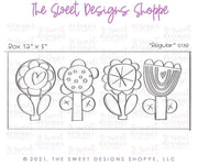 Cookie Cutters - Funky Crazy Flowers Set - Cookie Cutters - The Sweet Designs Shoppe - TSDS - - ALL,Cookie Cutter,Flower,Flowers,Leaves and Flowers,Mini Sets,MOM,mother,mothers DAY,Nature,NURSE APPRECIATION,Promocode,regular sets,set,TEACHER APPRECIATION,Trees Leaves and Flowers,valentine,valentines