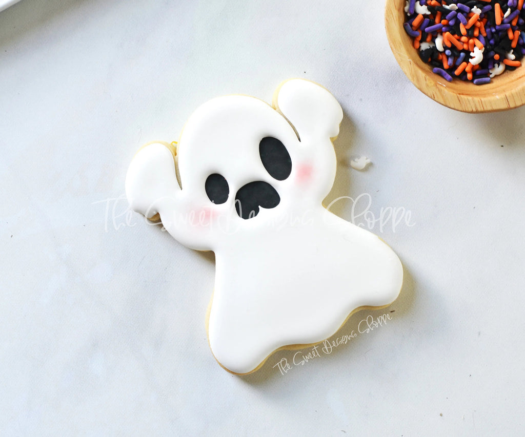 Cookie Cutters - Funky Ghost - Cookie Cutter - Sweet Designs Shoppe - - ALL, Boo, Cookie Cutter, Ghost, halloween, Promocode