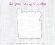 Cookie Cutters - Funky Happy Halloween Plaque - Cookie Cutter - The Sweet Designs Shoppe - TSDS - - ALL,Cookie Cutter,Fall / Halloween,halloween,handlettering,happy halloween,Plaque,Plaques,PLAQUES HANDLETTERING,Promocode,STL