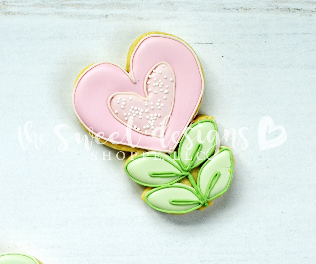 Cookie Cutters - Funky Heart Flower 2019 - Cookie Cutter - The Sweet Designs Shoppe - TSDS - - ALL,Cookie Cutter,Flower,Flowers,Mothers Day,Nature,Promocode,Spring,STL,Valentine,Valentines,Valentines couples