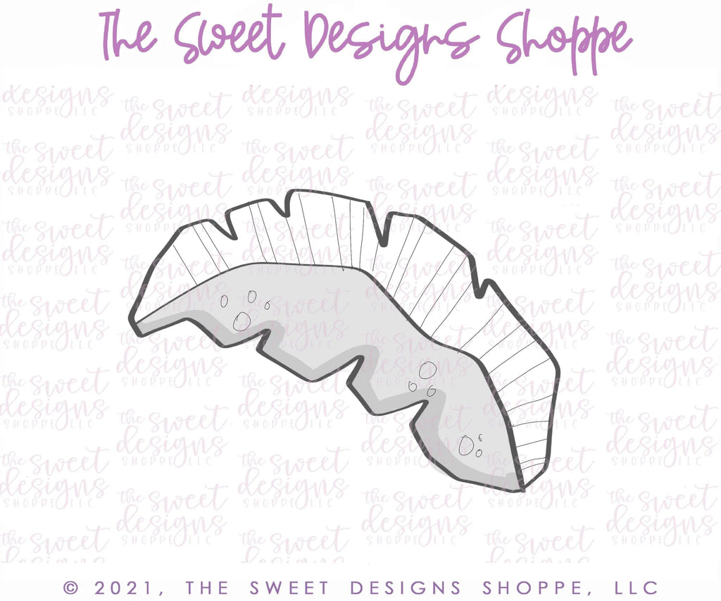 Cookie Cutters - Funky Long Leaf - Cookie Cutter - The Sweet Designs Shoppe - - ALL, Cookie Cutter, food, Food & Beverages, fruit, fruits, Fruits and Vegetables, Leaves, Leaves and Flowers, Nature, Promocode, Summer, Trees Leaves and Flowers, Woodlands Leaves and Flowers