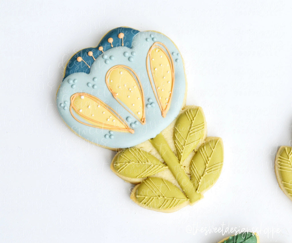 Cookie Cutters - Funky Peony - Cookie Cutter - The Sweet Designs Shoppe - TSDS - - ALL,Cookie Cutter,easter,Easter / Spring,Flower,Flowers,Leaves and Flowers,Mothers Day,nature,Promocode,Trees Leaves and Flowers,Valentine,Valentines,Valentines couples,Woodlands Leaves and Flowers