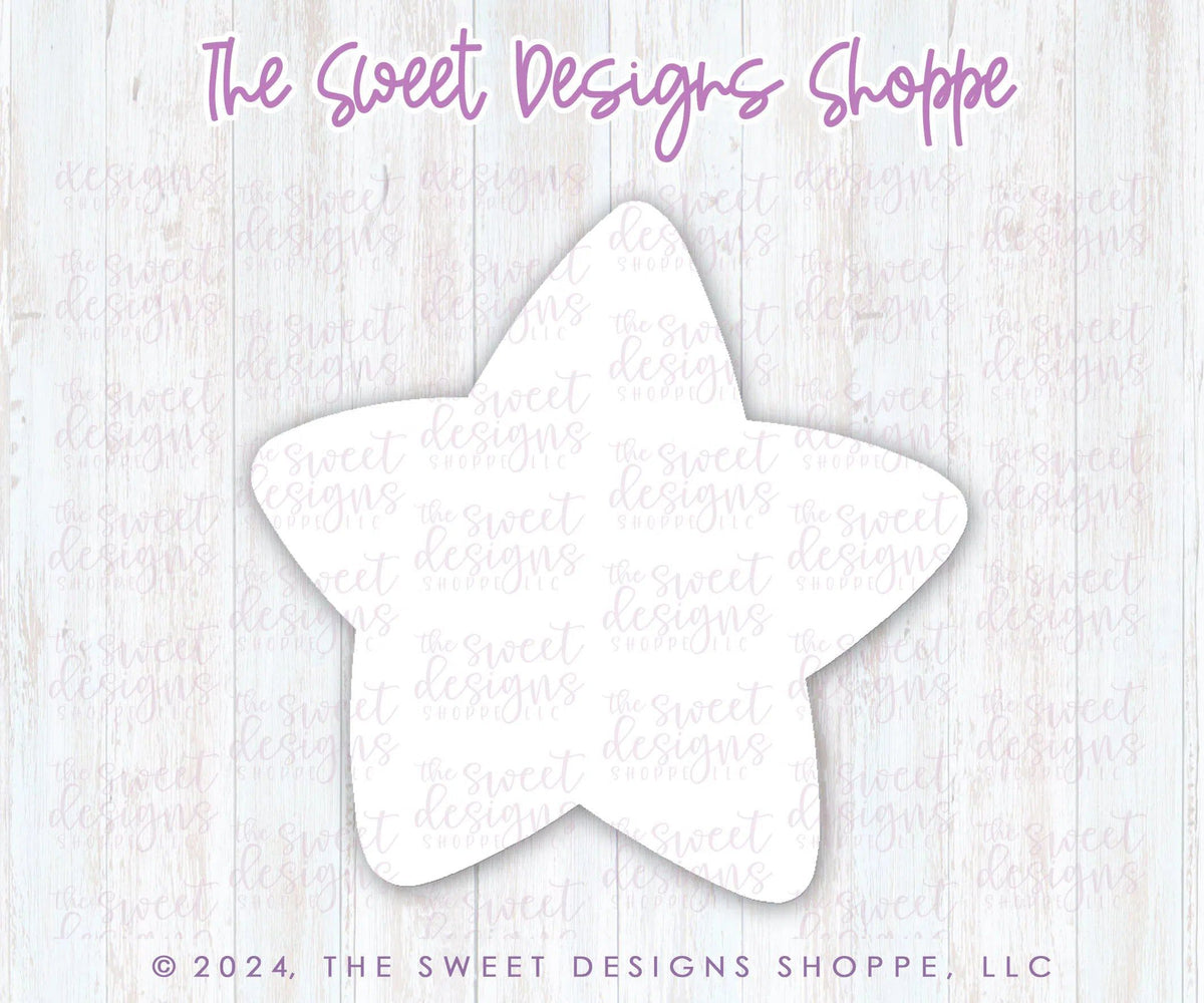 Cookie Cutters - Funky Star - Cookie Cutter - The Sweet Designs Shoppe - TSDS - - 4th,4th July,4th of July,advent,ALL,basic,Basic Shapes,BasicShapes,Christmas,Christmas / Winter,Christmas Cookies,Cookie Cutter,modern,Patriotic,Patriotric,Promocode,STL,USA