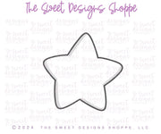 Cookie Cutters - Funky Star - Cookie Cutter - The Sweet Designs Shoppe - TSDS - - 4th,4th July,4th of July,advent,ALL,basic,Basic Shapes,BasicShapes,Christmas,Christmas / Winter,Christmas Cookies,Cookie Cutter,modern,Patriotic,Patriotric,Promocode,STL,USA