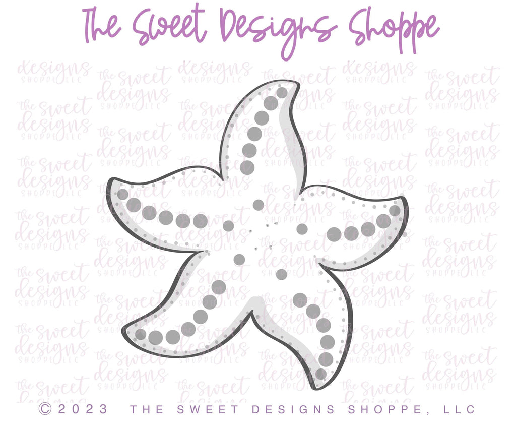 Cookie Cutters - Funky Starfish - Cookie Cutter - Sweet Designs Shoppe - - ALL, Animal, Animals, Animals and Insects, Cookie Cutter, Kids / Fantasy, Promocode, summer, under the sea