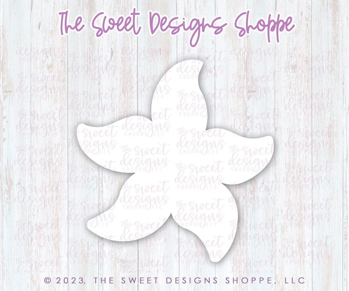 Cookie Cutters - Funky Starfish - Cookie Cutter - The Sweet Designs Shoppe - TSDS - - ALL,Animal,Animals,Animals and Insects,Cookie Cutter,Kids / Fantasy,Promocode,STL,summer,under the sea