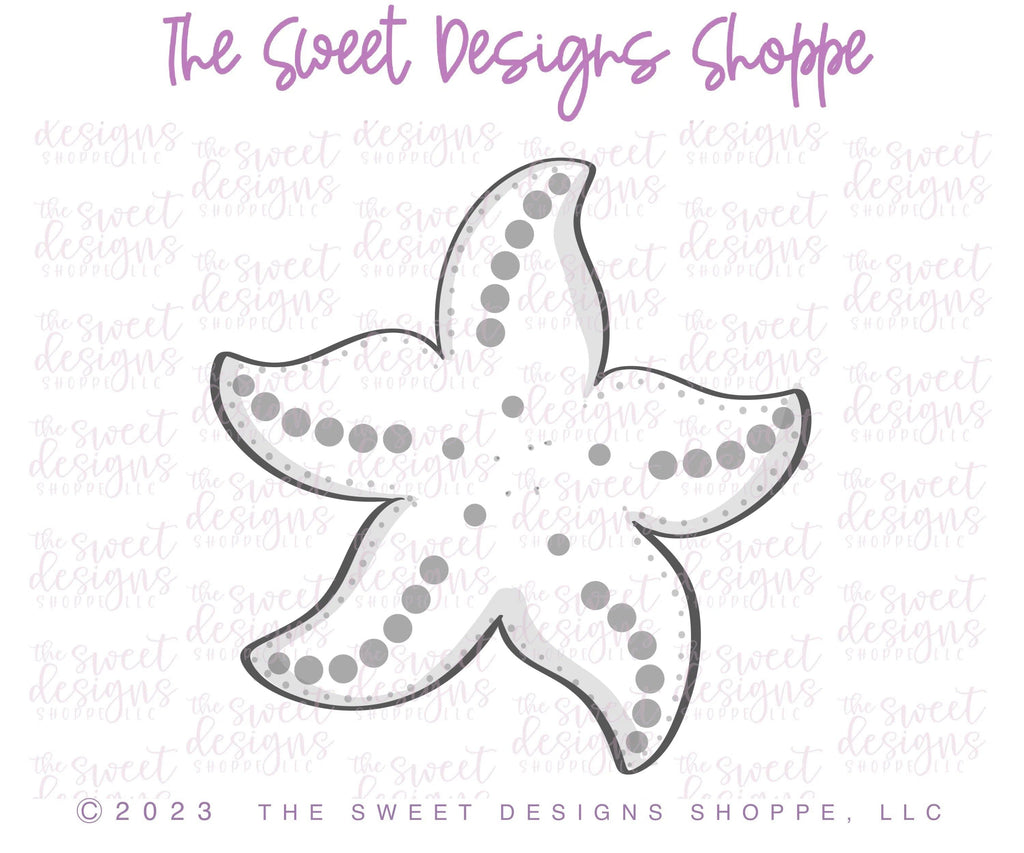 Cookie Cutters - Funky Starfish - Cookie Cutter - The Sweet Designs Shoppe - - ALL, Animal, Animals, Animals and Insects, Cookie Cutter, Kids / Fantasy, Promocode, summer, under the sea