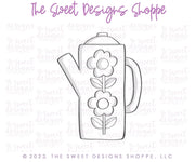Cookie Cutters - Funky Tall Pitcher - Cookie Cutter - The Sweet Designs Shoppe - TSDS - - 041120,ALL,beverage,Cookie Cutter,Food,Food & Beverages,Food and Beverage,MOM,mother,Mothers Day,Promocode,tea