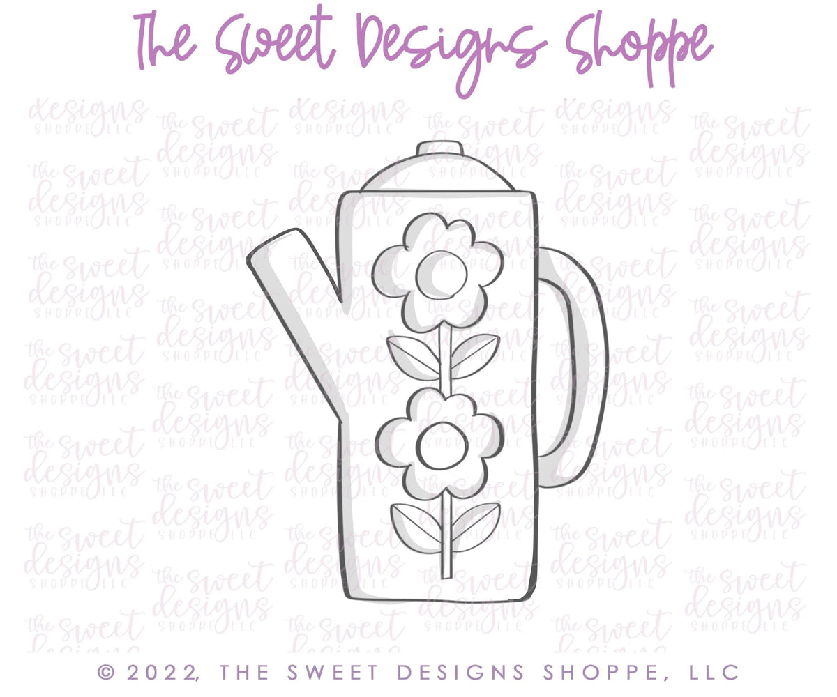 Cookie Cutters - Funky Tall Pitcher - Cookie Cutter - The Sweet Designs Shoppe - TSDS - - 041120,ALL,beverage,Cookie Cutter,Food,Food & Beverages,Food and Beverage,MOM,mother,Mothers Day,Promocode,tea