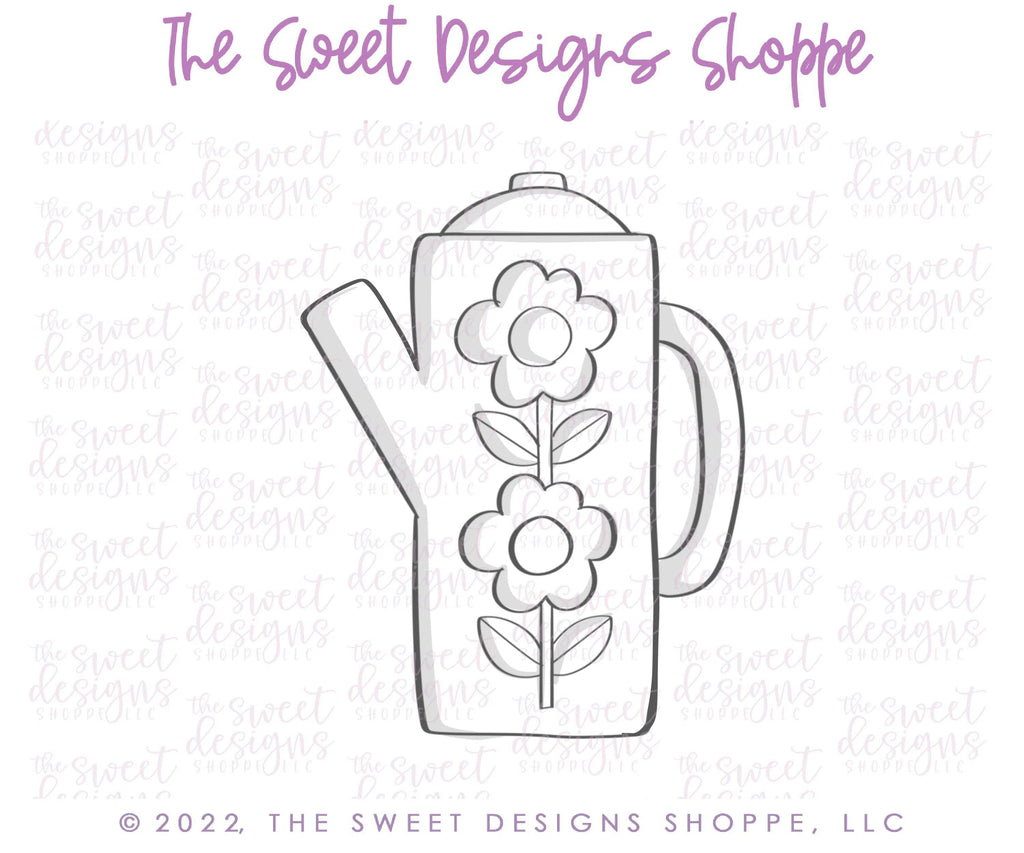 Cookie Cutters - Funky Tall Pitcher - Cookie Cutter - The Sweet Designs Shoppe - - 041120, ALL, beverage, Cookie Cutter, Food, Food & Beverages, Food and Beverage, MOM, mother, Mothers Day, Promocode, tea