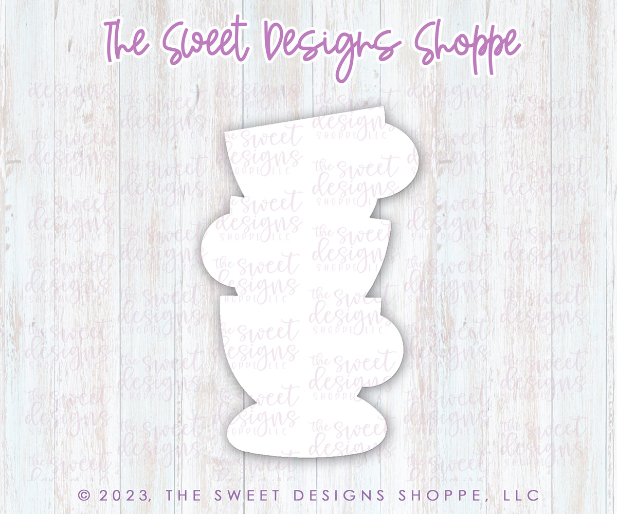 Cookie Cutters - Funky Tea Party Set - Set of 4 - Cookie Cutters - The Sweet Designs Shoppe - TSDS - - ALL,Baby / Kids,Cookie Cutter,groovy,kids,Kids / Fantasy,Kids class,Mini Sets,MOM,mother,Mothers Day,Promocode,regular sets,Retro,set,STL