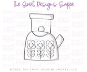 Cookie Cutters - Funky Tea Party Set - Set of 4 - Cookie Cutters - The Sweet Designs Shoppe - TSDS - - ALL,Baby / Kids,Cookie Cutter,groovy,kids,Kids / Fantasy,Kids class,Mini Sets,MOM,mother,Mothers Day,Promocode,regular sets,Retro,set,STL