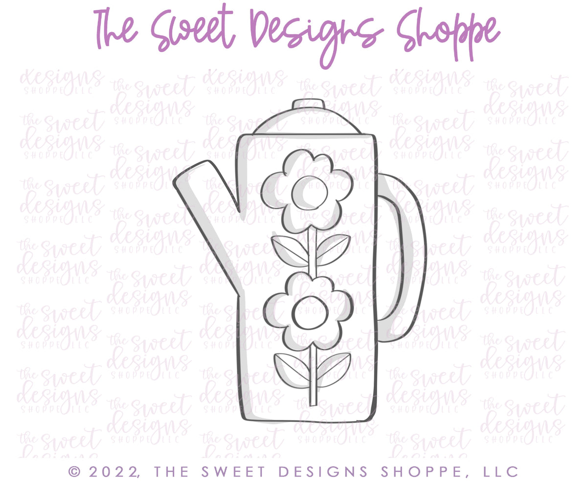 Cookie Cutters - Funky Tea Party Set - Set of 4 - Cookie Cutters - The Sweet Designs Shoppe - TSDS - - ALL,Baby / Kids,Cookie Cutter,groovy,kids,Kids / Fantasy,Kids class,Mini Sets,MOM,mother,Mothers Day,Promocode,regular sets,Retro,set,STL