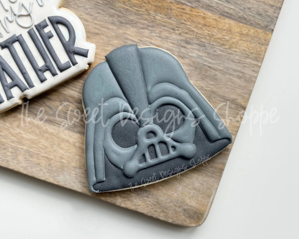 Cookie Cutters - Galaxy Dad - Cookie Cutter - The Sweet Designs Shoppe - - ALL, Cookie Cutter, dad, fan, Father, Fathers Day, grandfather, May the 4th, may the force be with you, May the Fourth, Misc, Miscelaneous, Miscellaneous, Promocode, Star, wars