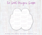Cookie Cutters - Galentines Slippers - Cookie Cutter - The Sweet Designs Shoppe - TSDS - - Accesories,Accessories,ALL,Clothing / Accessories,Cookie Cutter,Galantines,Pajama,Plaque,Promocode,Santa,Slippers,STL,valentine,valentines