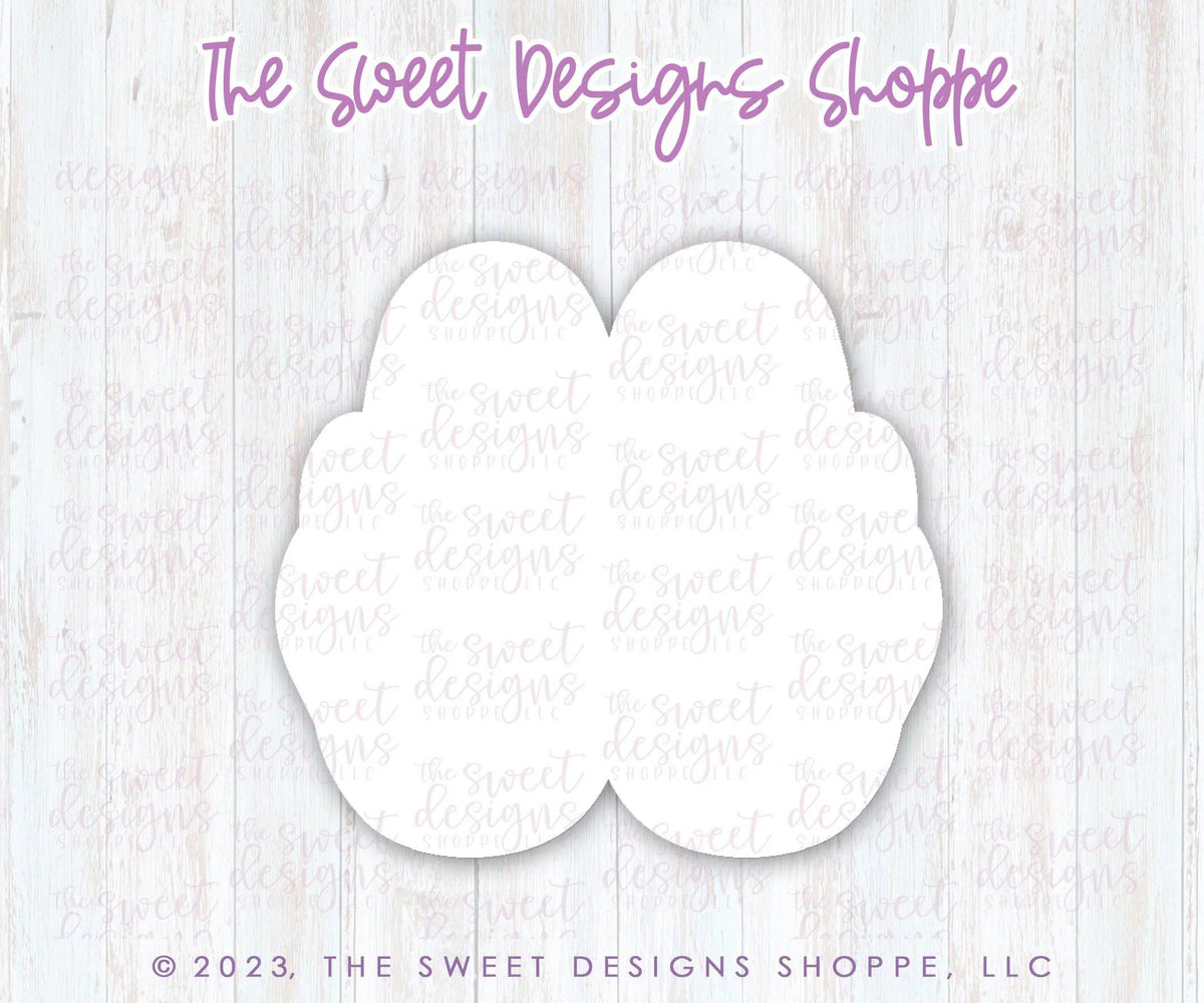 Cookie Cutters - Galentines Slippers - Cookie Cutter - The Sweet Designs Shoppe - TSDS - - Accesories,Accessories,ALL,Clothing / Accessories,Cookie Cutter,Galantines,Pajama,Plaque,Promocode,Santa,Slippers,STL,valentine,valentines