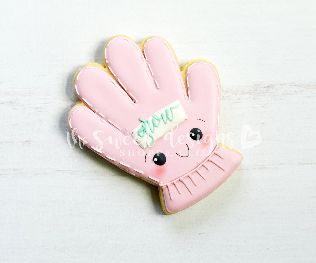 Cookie Cutters - Garden Glove - Cookie Cutter - The Sweet Designs Shoppe - - 2019, accessory, ALL, Cookie Cutter, garden, gardening, gloves, hobbie, landscaping, mother, mothers DAY, Nature, Plants, Promocode, teacher appreciation