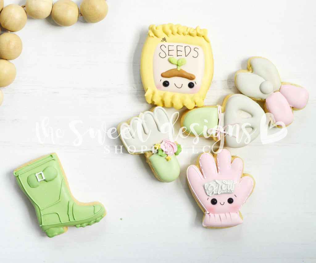 Cookie Cutters - Garden Mini Set - Cookie Cutters - The Sweet Designs Shoppe - TSDS - - ALL,Cookie Cutter,Garden,Grad,graduations,Mini Sets,mother,Mothers Day,Promocode,School / Graduation,set,teacher appreciation
