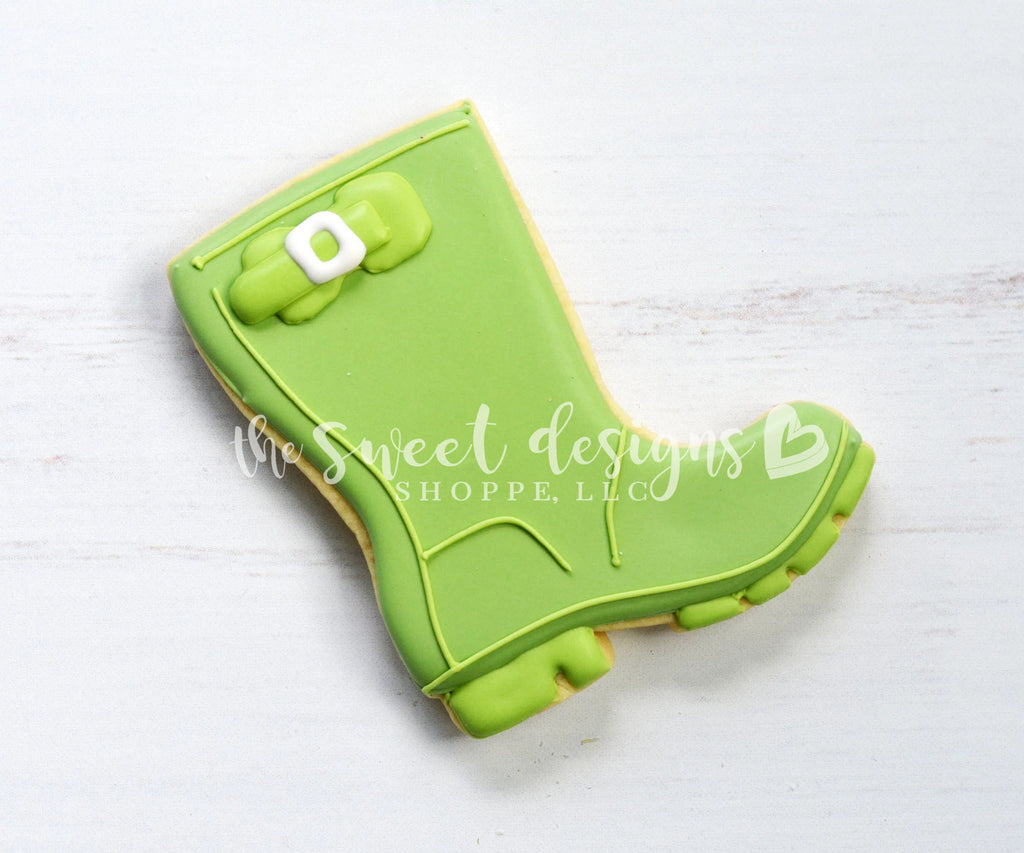 Cookie Cutters - Gardening Boot - Cookie Cutter - The Sweet Designs Shoppe - TSDS - - accessory,ALL,clothing,Cookie Cutter,garden,gardening,hobbie,landscaping,mother,Mothers Day,Nature,Promocode