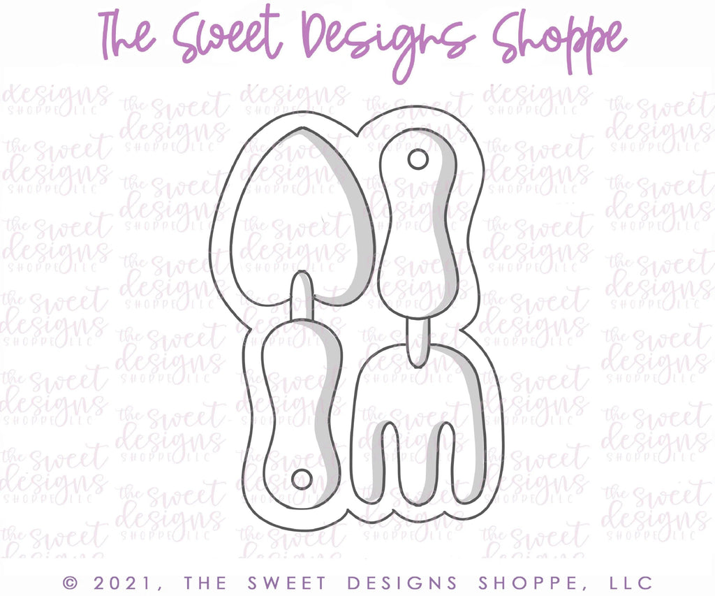 Cookie Cutters - Gardening Tools - Cookie Cutter - The Sweet Designs Shoppe - - ALL, Cookie Cutter, garden, gardening, hobbie, Hobbies, Hobbies and Camping, hobby, Nature, Promocode, Summer, summer plaque, sun, teacher, teacher appreciation