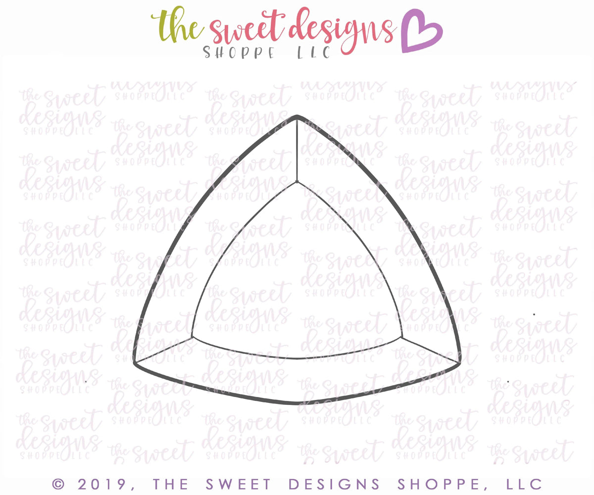 Cookie Cutters - Gem Three - Cookie Cutter - The Sweet Designs Shoppe - TSDS - - ALL,basic,Basic Shapes,BasicShapes,Cookie Cutter,Diamond,Gem,precious stone,Promocode,STL,Valentine,Valentines
